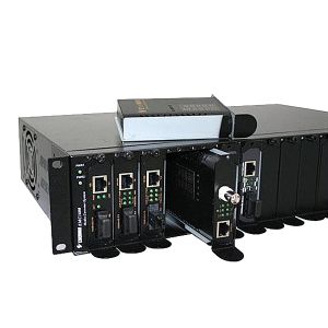 16-Bay Media Converter Chassis