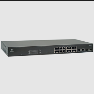 Managed 16-Port Gigabit PoE Switch