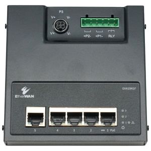 4-Port Gigabit PoE 1-Port Gigabit Switch