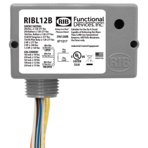 Enclosed Latching Relay, 20 Amps