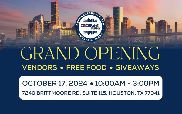 Join us for a Grand Opening Event in Houston, TX!